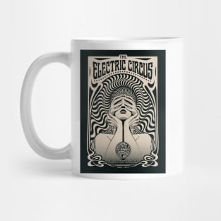 Electric Circus Psychedelic Sixties Poster Mug